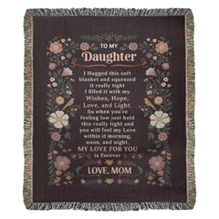 To My Daughter - Heirloom Blanket